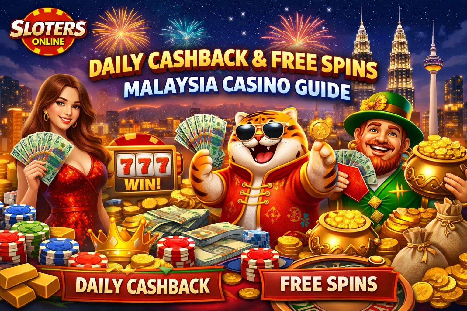 Daily Cashback & Free Spins Malaysia Casino Guide